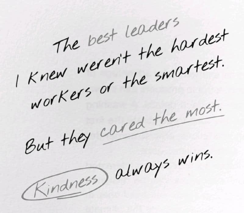 Kindness Always Wins