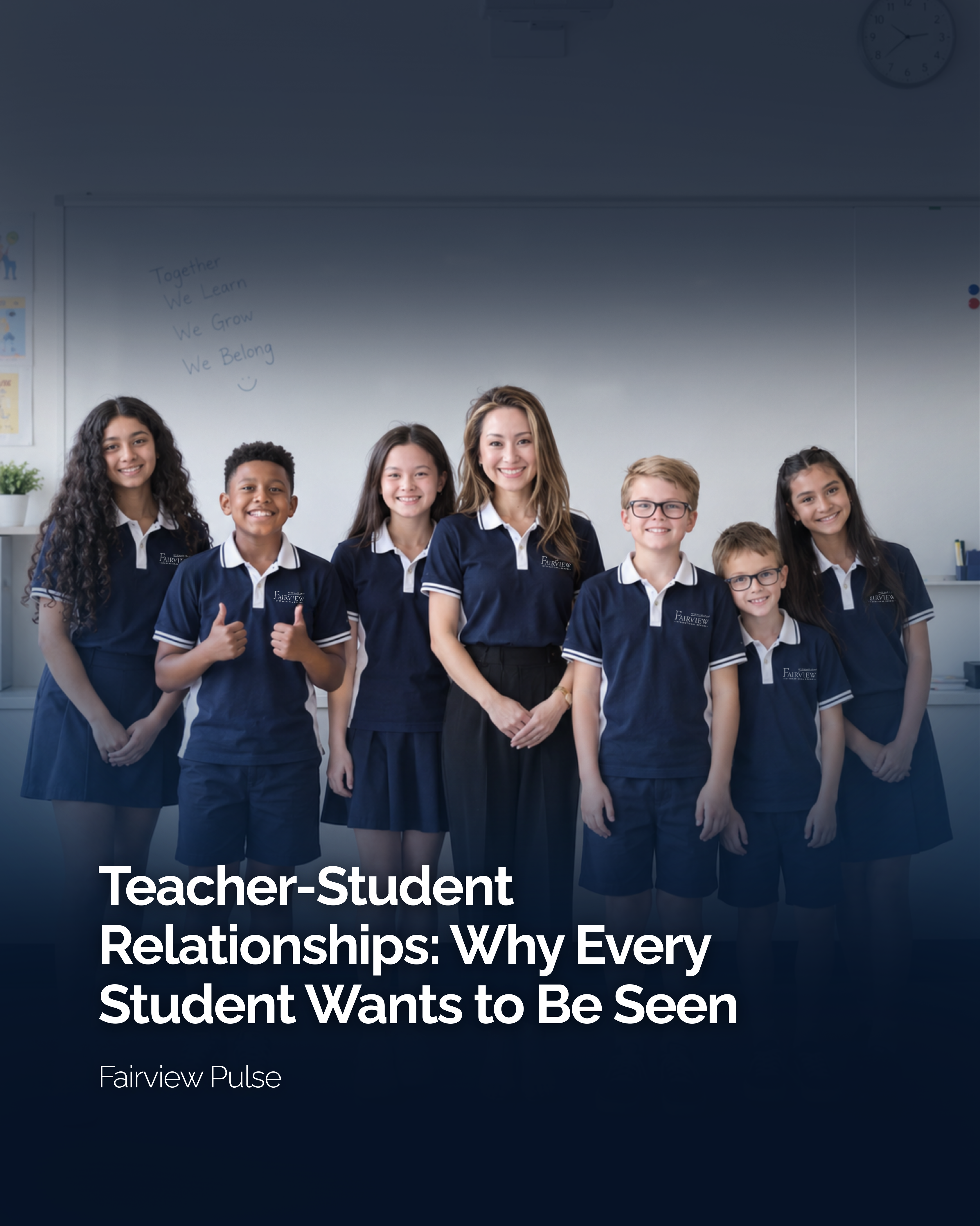 Teacher-student relationships in an international school classroom
